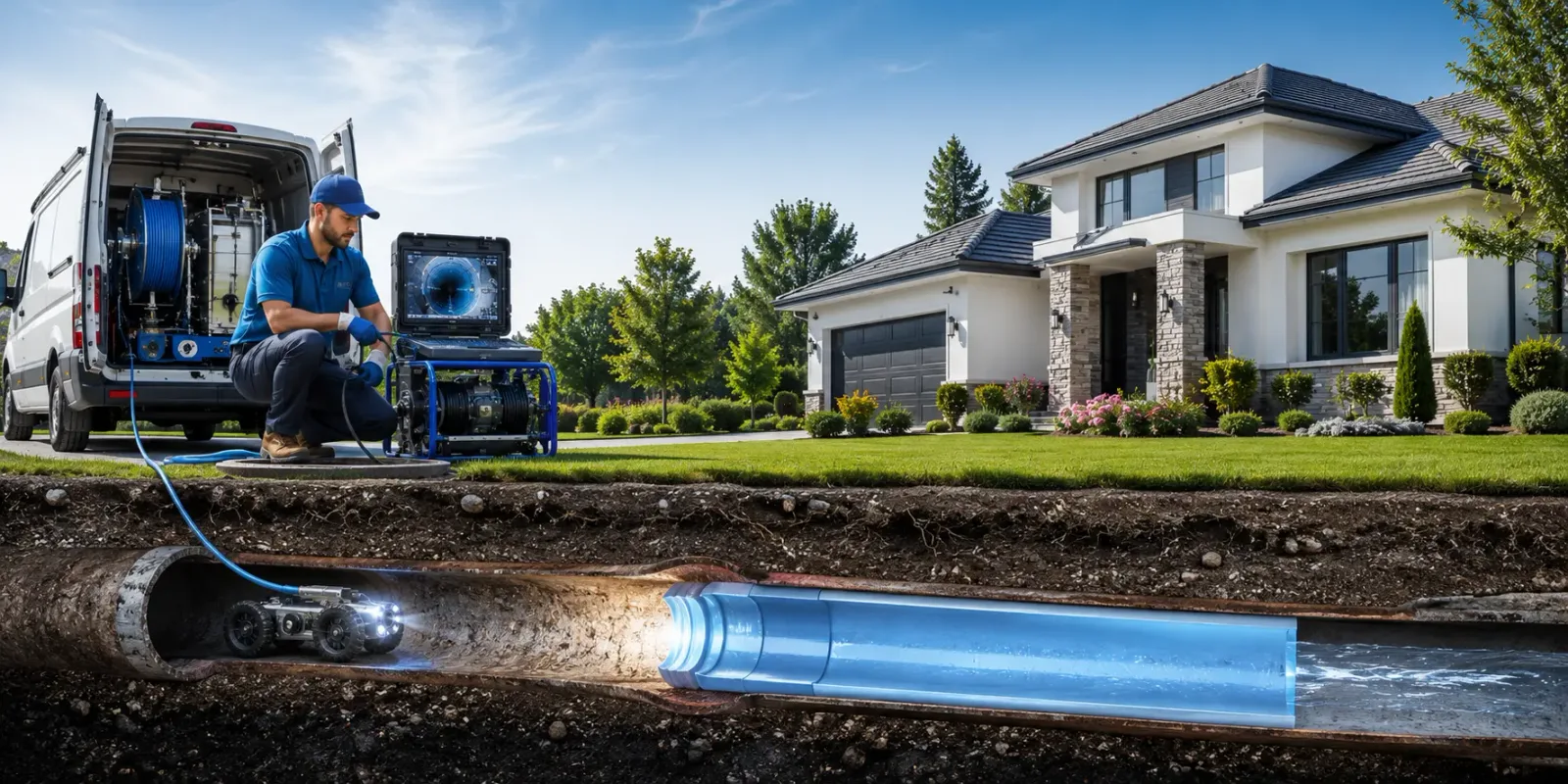 Pipe Relining information for Tolstoy, SD
